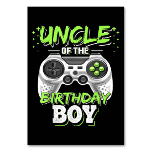 Numéro De Table Uncle of the Birthday Boy Matching jeu vidéo