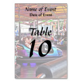 Numéro De Table Véhicules pare-chocs (Par défaut)