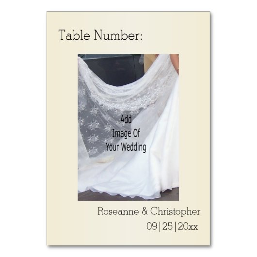 Numéro De Table Verres à Champagne Mariage (Par défaut)