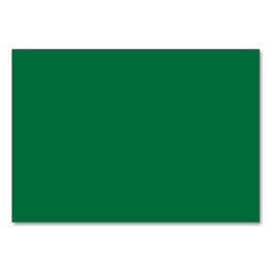 Numéro De Table Vert cadmium