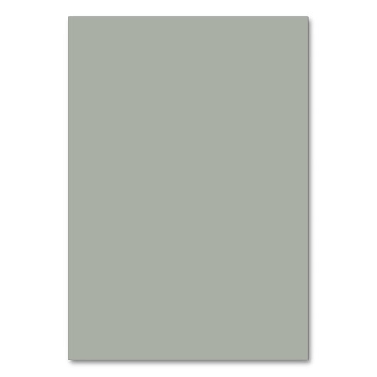 Numéro De Table Vert d'angle minimal (Dos)