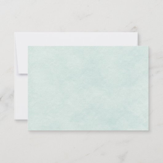 Numéro de table vert menthe doux (Dos)