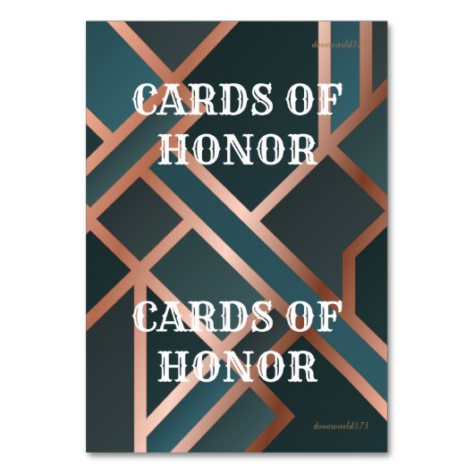 Numéro De Table Vert pour le jeu (Par défaut)