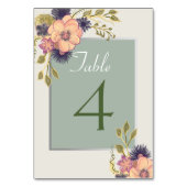 Numéro De Table Vert Sauge (Par défaut)