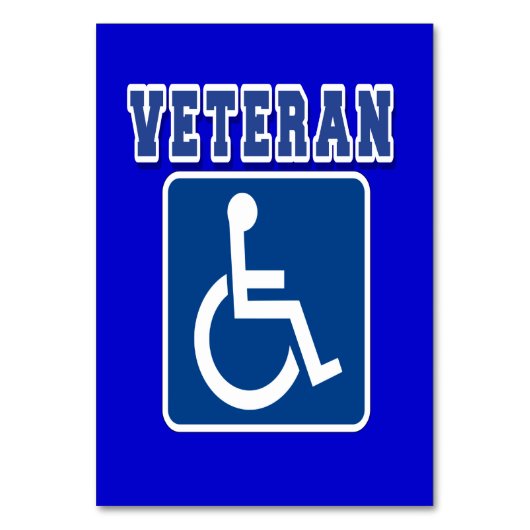 Numéro De Table Vétérinaire handicapé handicapé (Par défaut)