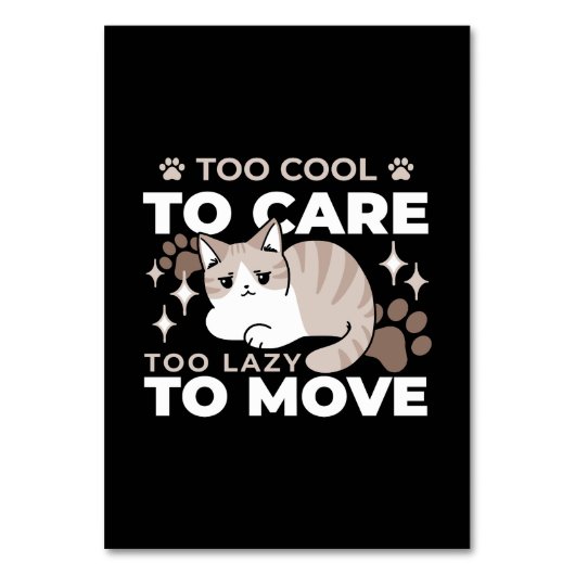 Numéro De Table Vibes décontractées et lumineuses pour le design A (Par défaut)