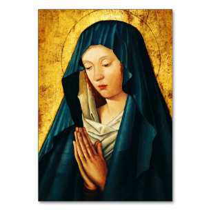 Numéro De Table Vierge Marie Hodegetria Icône Byzantine Catholique