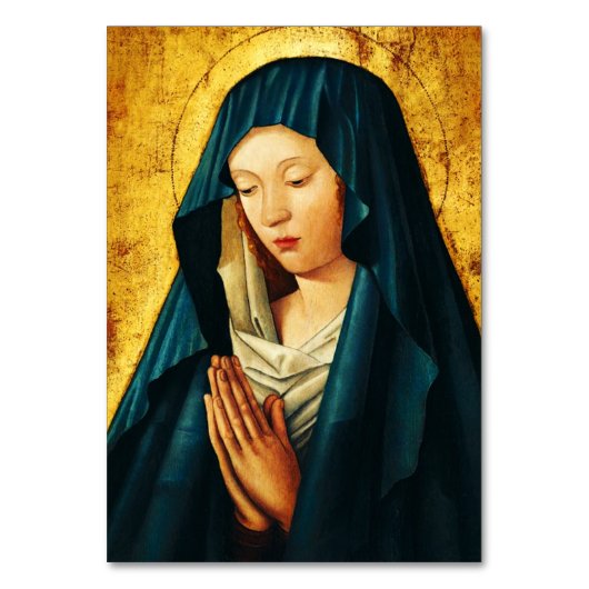 Numéro De Table Vierge Marie Hodegetria Icône Byzantine Catholique (Par défaut)