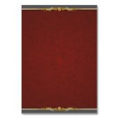 Numéro De Table Vintage (Dos)