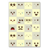 Numéro De Table Visage mignon (Par défaut)