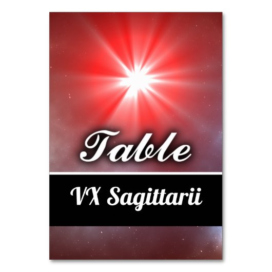 Numéro De Table VX Sagittarii (Par défaut)