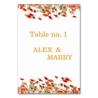 Numéro De Table Wedding Birthday Baby Shower INVITATION CARD