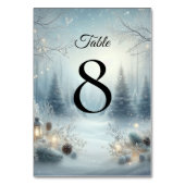 Numéro De Table Whispers d'un solstice d'hiver (Par défaut)