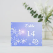 Numéro de table Xmas (Debout devant)