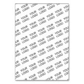 Numéro De Table Your Logo Simple Repeating Diagonal Pattern (Par défaut)