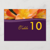 Numéro de tableau Carte postale (Devant)