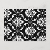 Numéro de tableau Cartes Damask rouge (Dos)