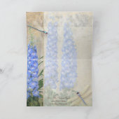 Numéro de tableau Cartes de tente Papillon de libe (Intérieur)