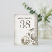 numéro de tableau cartes vintages (Debout devant)