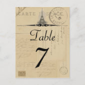 Numéro de tableau de la carte postale Paris (Devant)