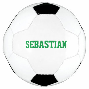 Numéro d'équipe de sport personnalisé vert personn