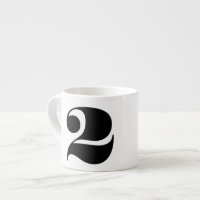 Numéro Espresso Café Mug