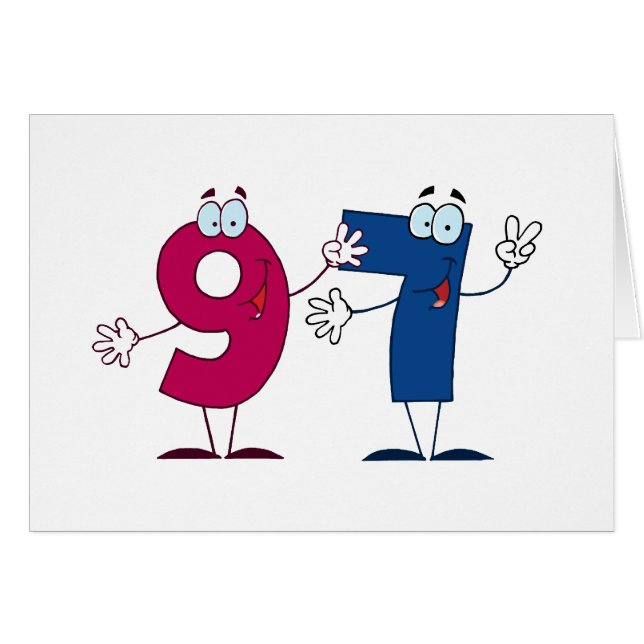 Numéro heureux 97 (Devant horizontal)