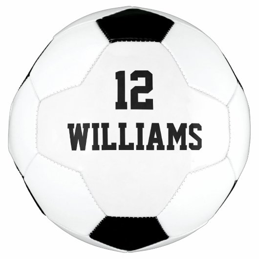 Numéro personnalisé personnalisé (Devant)