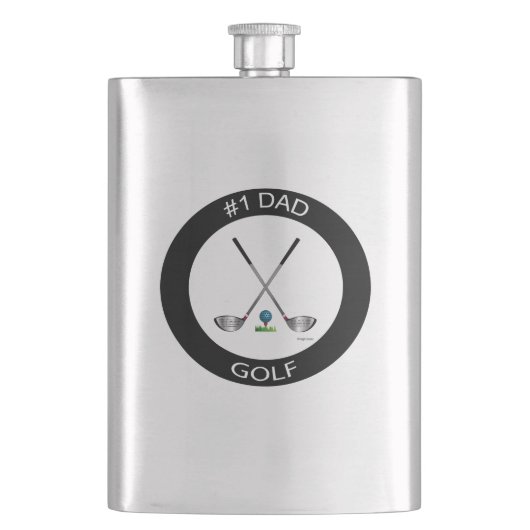 Numéro un DAD, Fête du Père Flacon de golf Cool (devant)
