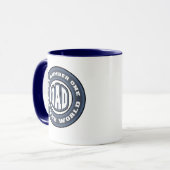 Numéro Un papa Mug (Devant gauche)