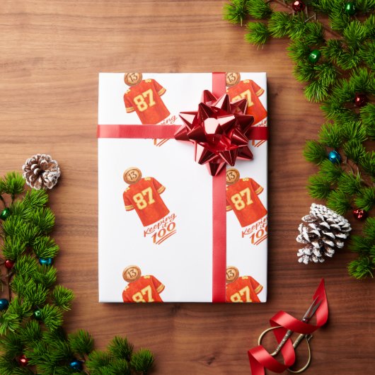 Numerology It Adds Up: Keeping It 100 Cadeaupapier (Feestdagen Geschenken)