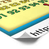 Numéros 1-100 Poster Alien (Coin)