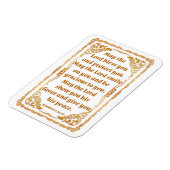 Numéros 6:24-26 Magnet (Côté Gauche)