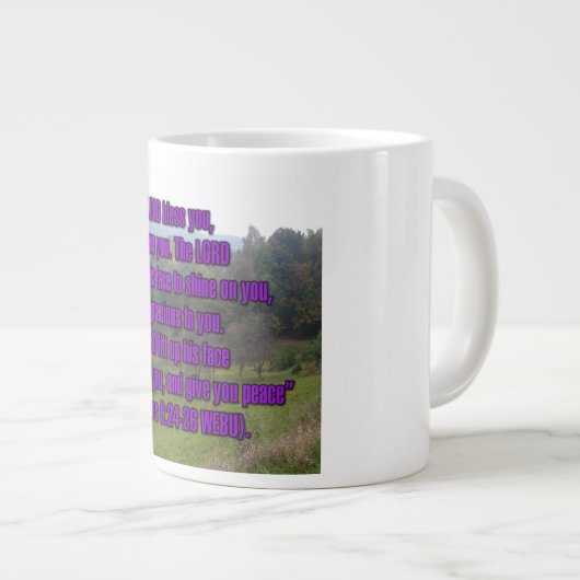 Numéros 6:24-26 WEBU Mug (Devant droit)
