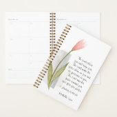 Numéros 6:24 Le Seigneur vous bénisse Bible Fleur (Devant avec enveloppe)