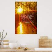 NUMÉROS 6:24 QUE LE SEIGNEUR BÉNISSE VOUS POSTER (Cuisine)