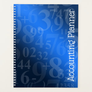 Numéros comptables Planificateur bleu (mis à jou