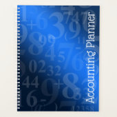 Numéros comptables Planificateur bleu (mis à jour) (Devant)