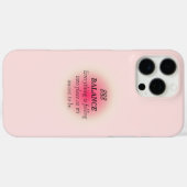 Numéros d'ange iPhone 16 Pro Max Coque - Vibes ros (Verso (horizontal))