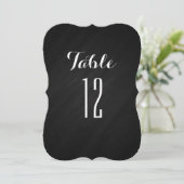 Numéros de table à crochet pour tableau noir (Debout devant)