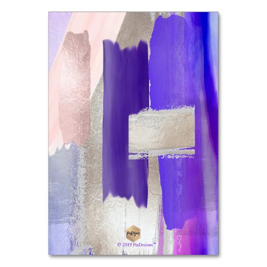 Numéros de table à fixer au tableau Nos. à l'aquar (Dos)