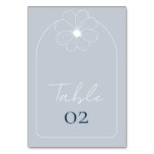 Numéros de table bleu foncé (Par défaut)