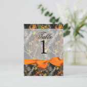 Numéros de table Camo et Orange (Debout devant)