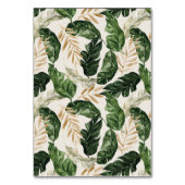 Numéros de table de mariage abstraits tropicaux mo (Dos)