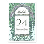 Numéros de table de mariage de jardin enchantés (Par défaut)