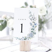 Numéros de table de mariage floraux à fleurs sauva