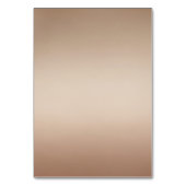 Numéros de table de mariage modernes (1–20) (Dos)