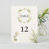 Numéros de table de mariage pour jardin secret de (Debout devant)