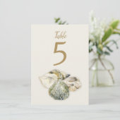 Numéros de table de mariage sur le thème de l'art (Debout devant)