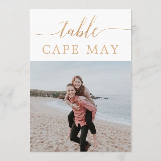 Numéros de table de mariage sur le thème du voyage (Devant)